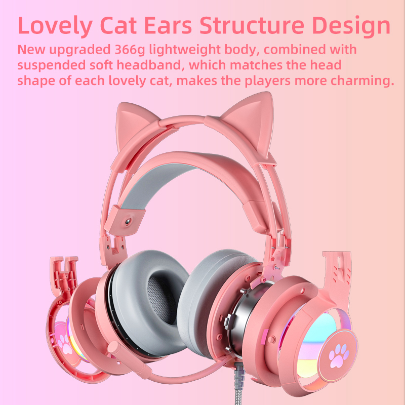 Pc Gaming Pink - Pink Gaming Headset for PC, PS4,